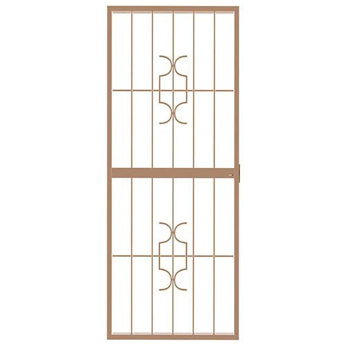 Homestyle Lockable Security Gate Bronze 770mm x 1950mm | Home