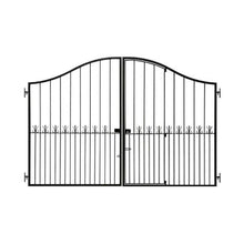 Load image into Gallery viewer, Xpanda Ref Induna Driveway Gate 2000x3000mm - Hammer-tone Black