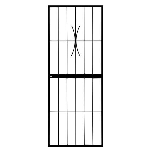 Sibaya Lockable Security Gate Black 770mm x 1950mm | Affordable