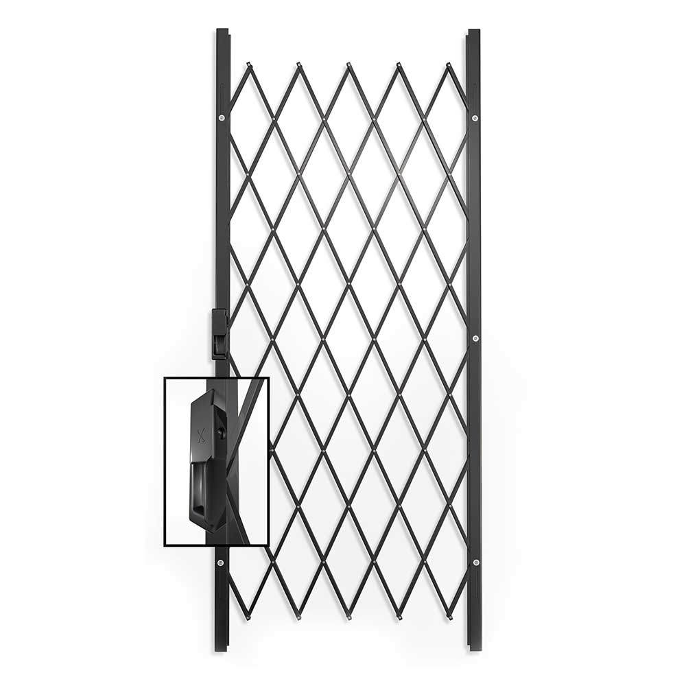 ボ*ー様 INTEGRAL Design SILDOMEとバグネット Xpanda Saftidor A Slamlock Security Gate 2000x840mm - Charcoal