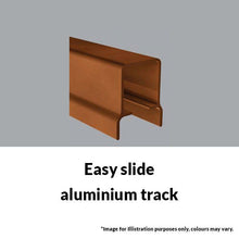 Load image into Gallery viewer, Xpanda Alu-Glide Security Gate 2150x1800mm - Matt Bronze