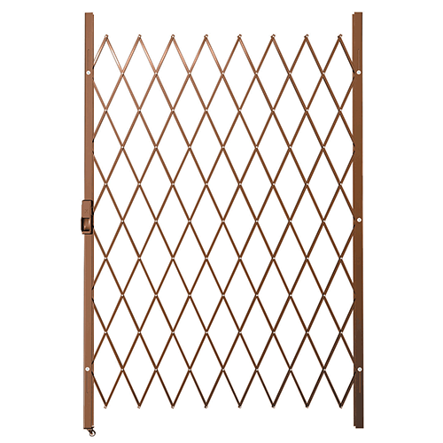Xpanda Saftidor D Slamlock Security Gate 2000x1300mm - Matt Bronze