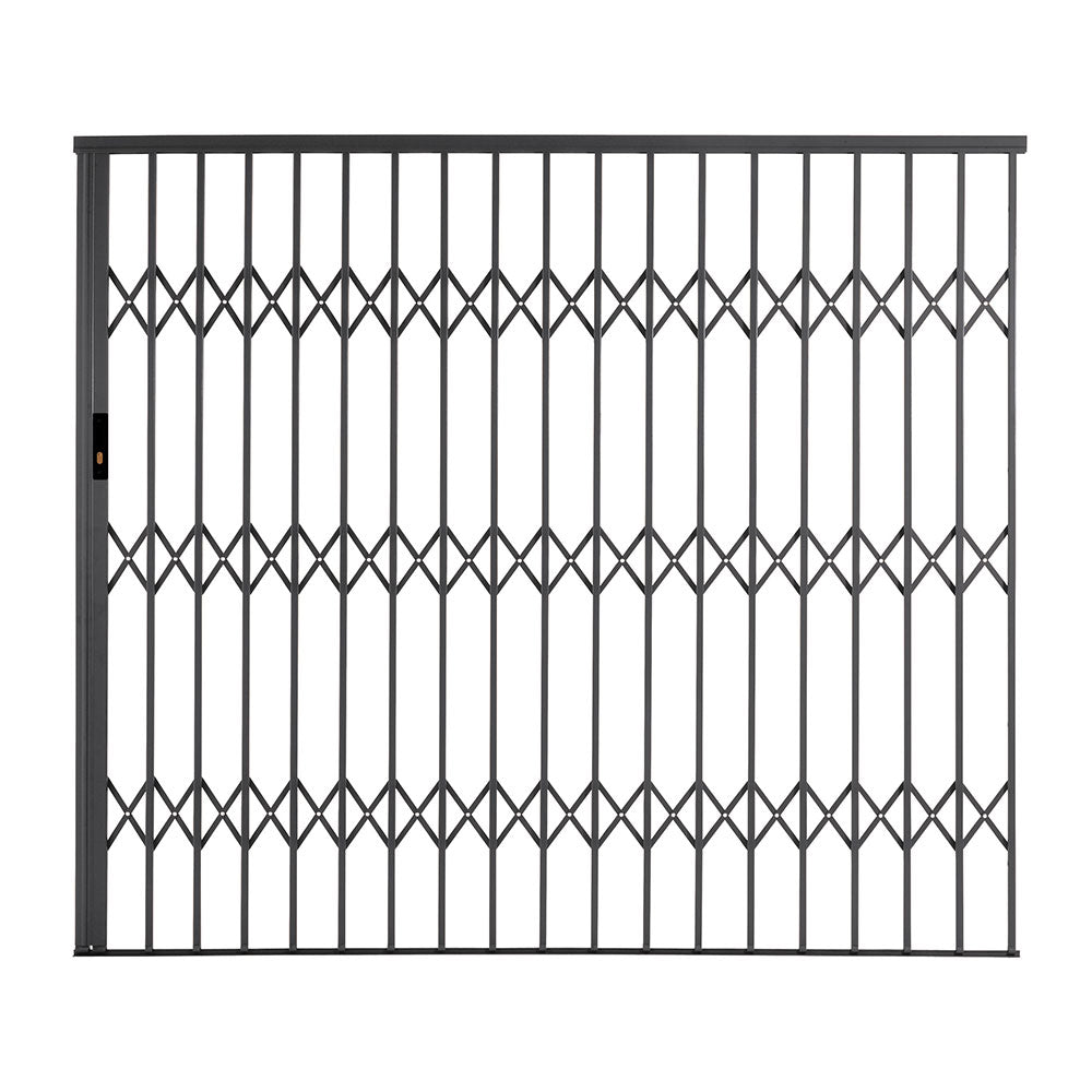 Xpanda Alu-Glide Security Gate 2500mm - Charcoal