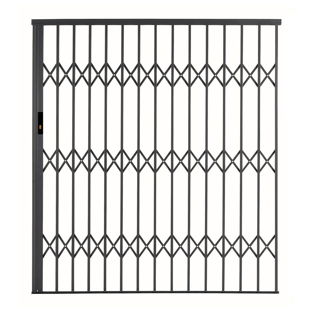 Xpanda Alu-Glide Security Gate 1800mm - Charcoal