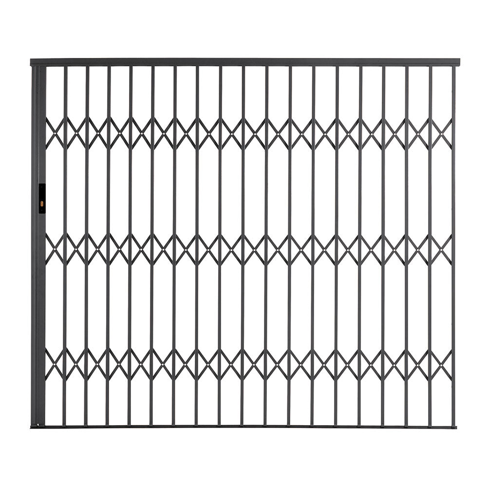 Xpanda Alu-Glide Security Gate 2200mm - Charcoal