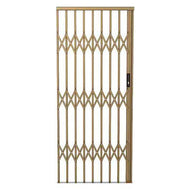 Xpanda Alu-Glide Security Gate 2150x1000mm - Matt Bronze
