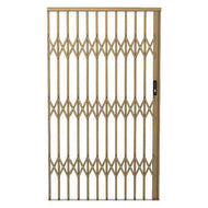 Xpanda Alu-Glide Security Gate 2150x1800mm - Matt Bronze