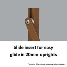 Load image into Gallery viewer, Xpanda Alu-Glide Security Gate 1500mm - Bronze
