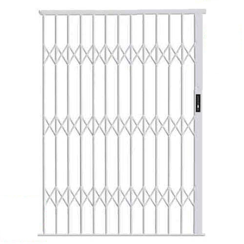 Xpanda Alu-Glide Security Gate 2500mm - White