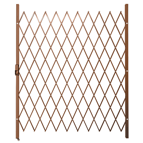 Xpanda Saftidor F Slamlock Security Gate 1600mm - Bronze