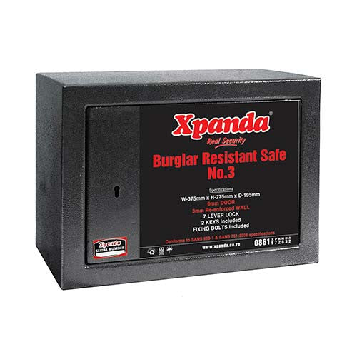 Xpanda Burglar Resistant Safe No 3
